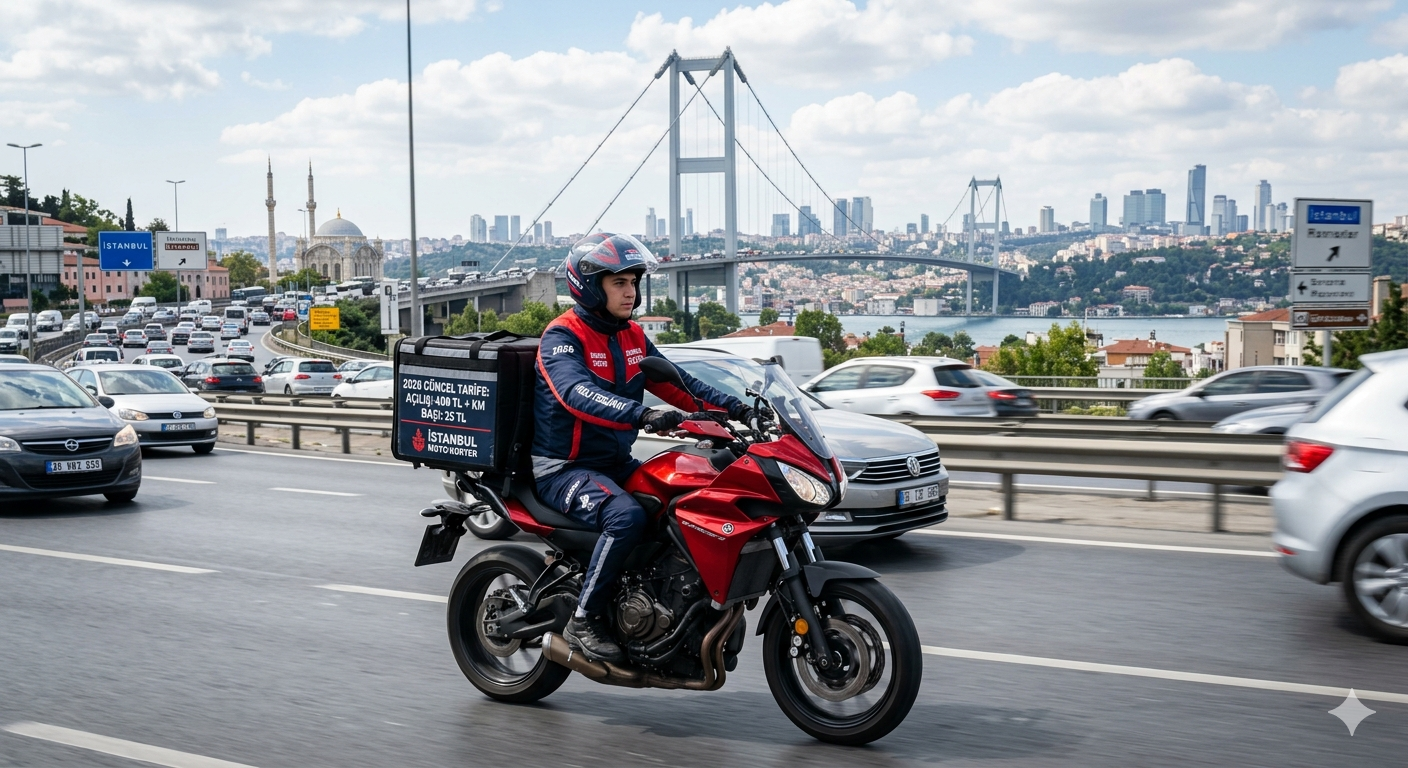 İstanbul kurye fiyatları 2026