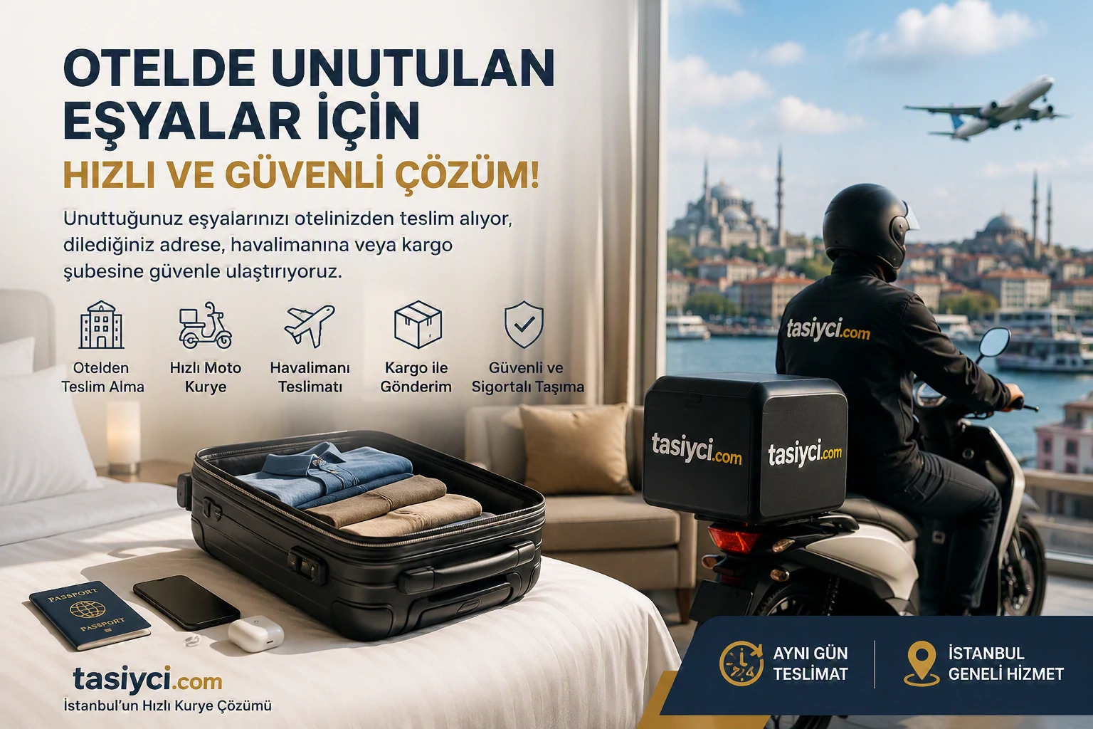 Otelde Unutulan Eşyalar Nasıl Teslim Alınır? İstanbul'da Hızlı ve Güvenli Çözüm