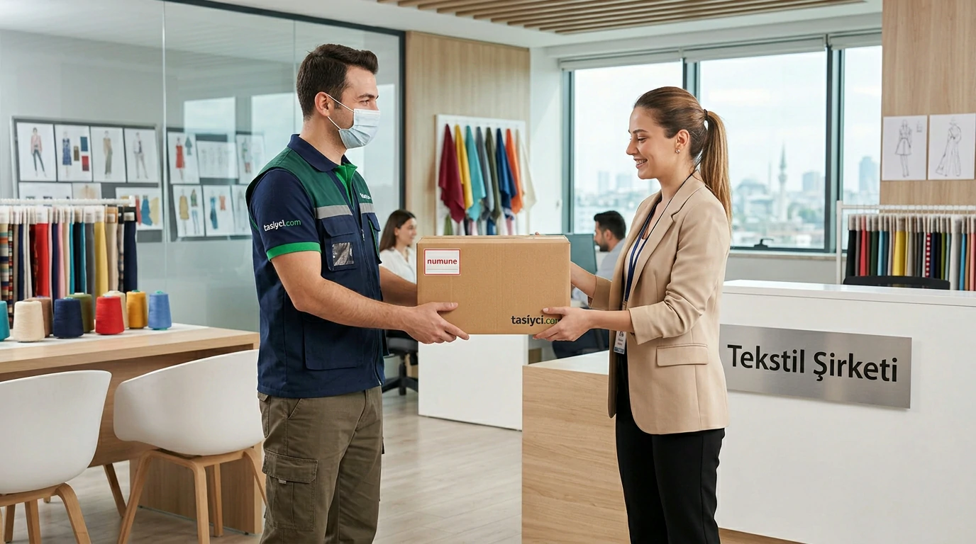 Tekstil firmaları arasında planlanan kurumsal kurye teslimatı